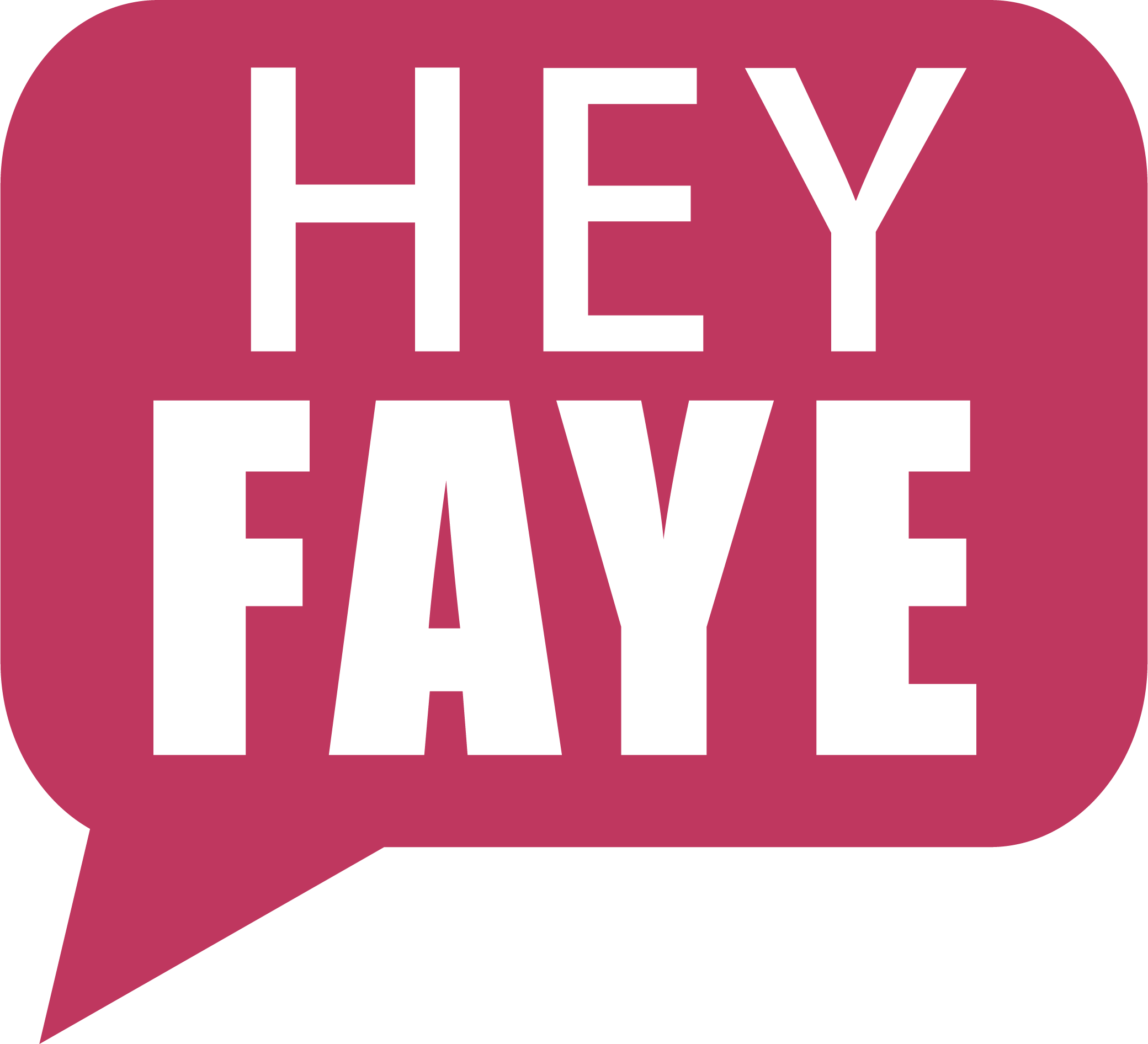 Hey Faye Logo_pink